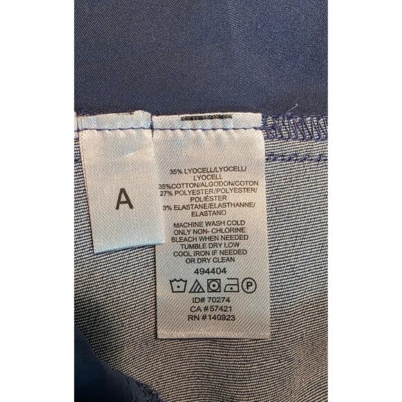 LOFT Women's Stretch Blue Shorts The Riviera Short Size 6 - Picture 4 of 5